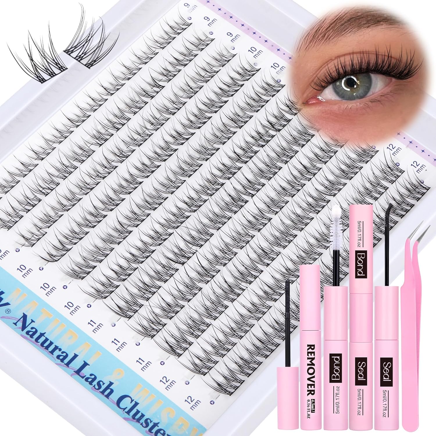 Natural Lash Cluster Kit Pro